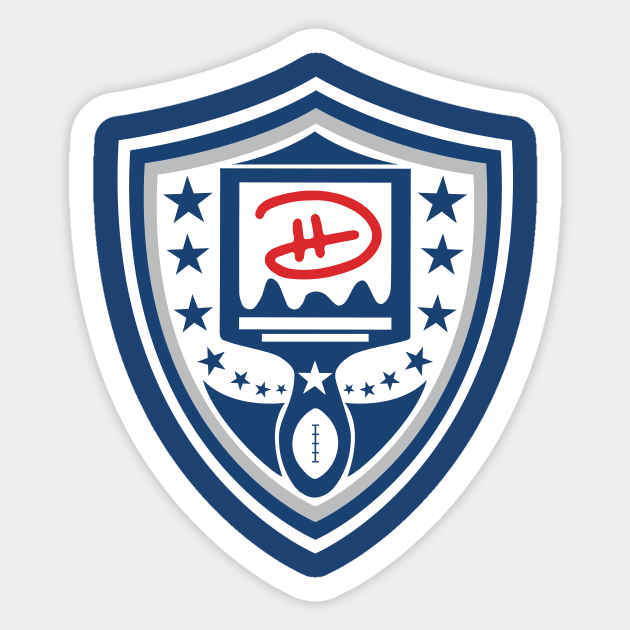 DHARTIST Shield Sticker by dhartist